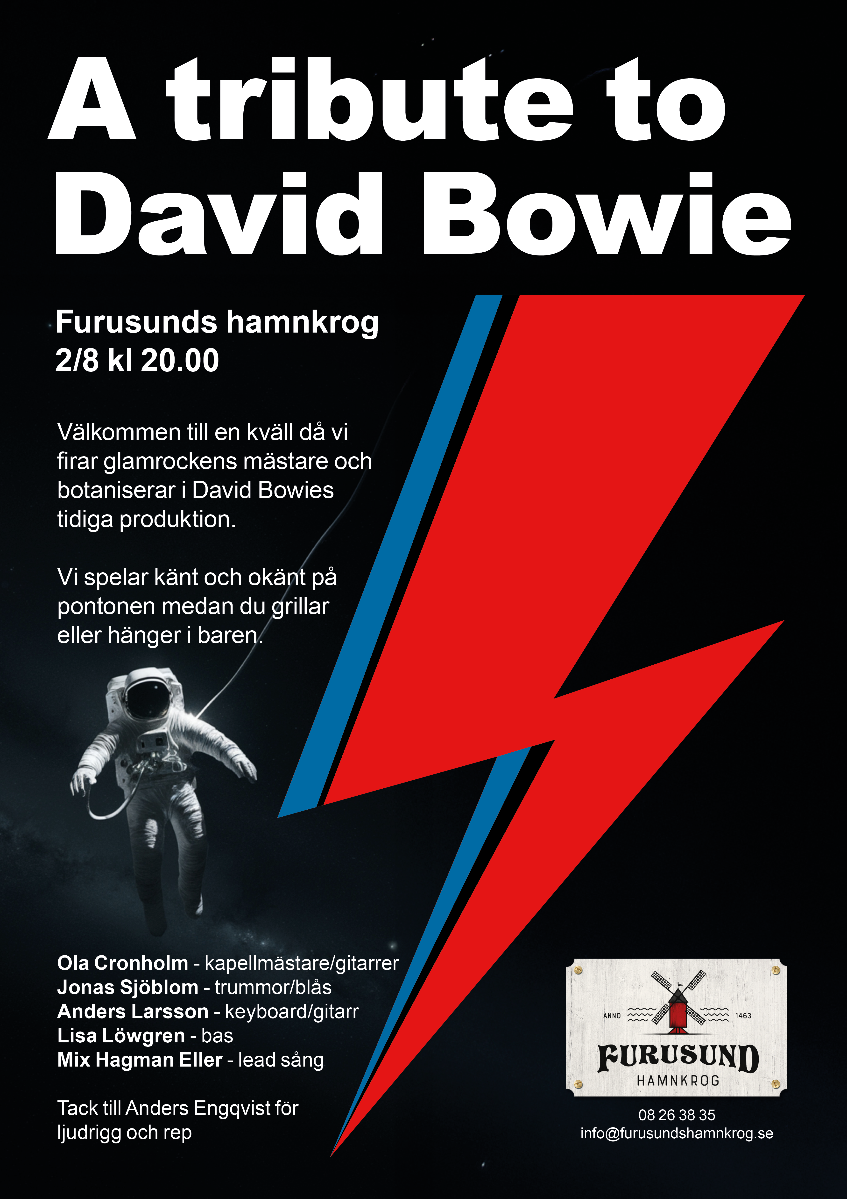 A tribute to David Bowie